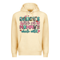 Pina Colada daddy's little girl mommy's whole world Premium Hoodie - MaliasSmallBusiness