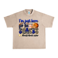 French Oak i'm just here for the snacks #basketball sister Urban Heavy Tee - Zillion Design Studio