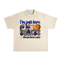 Sandshell i'm just here for the snacks #basketball sister Urban Heavy Tee - Zillion Design Studio