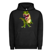 Pigment Black T-rex Urban Hoodie - MaliasSmallBusiness