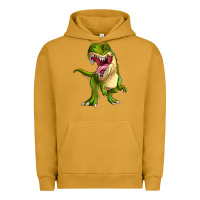 Pigment Peanut Butter T-rex Urban Hoodie - MaliasSmallBusiness