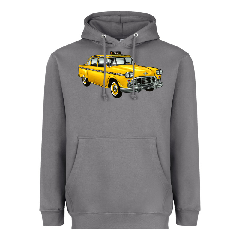 Taxi Cab Heavyweight Hoodie by Artiststas | Teevron
