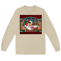 Mushroom merry christmas santa and farm Long Sleeve Tee - RanaPortraitStore