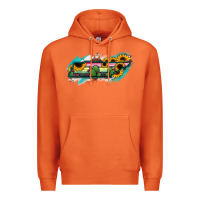 Carrot Tennessee Map Sunflower Cactus Serape Premium Hoodie - RanaPortraitStore
