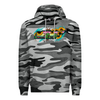 Slate Camo Tennessee Map Sunflower Cactus Serape Premium Hoodie - RanaPortraitStore