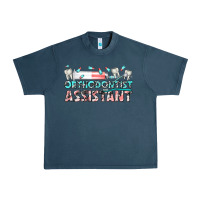 Midnight Navy orthodontist assistant Urban Heavy Tee - texasbilliewilder
