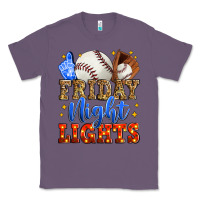Lavender friday night lights baseball Classic Tee - Zillion Design Studio