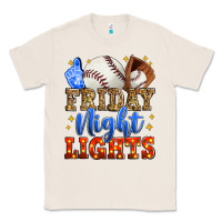 Natural friday night lights baseball Classic Tee - Zillion Design Studio