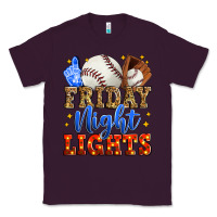 Plum friday night lights baseball Classic Tee - Zillion Design Studio