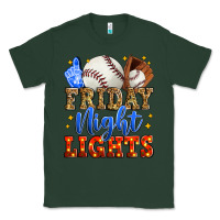 Sports Green friday night lights baseball Classic Tee - Zillion Design Studio