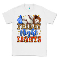 White friday night lights baseball Classic Tee - Zillion Design Studio