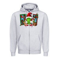 Joy Green Gnomes Zipper Hoodie | Teevron