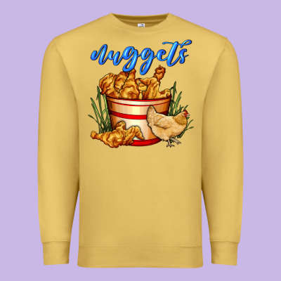 Nuggets Premium Sweatshirt Designed By Adodesignshop