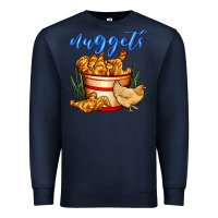 Navy nuggets Premium Sweatshirt - AdoDesignShop