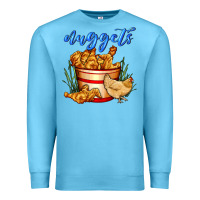 Ocean Blue nuggets Premium Sweatshirt - AdoDesignShop