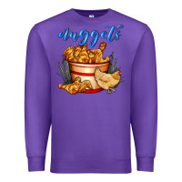 Purple nuggets Premium Sweatshirt - AdoDesignShop
