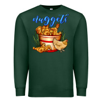 Sports Green nuggets Premium Sweatshirt - AdoDesignShop
