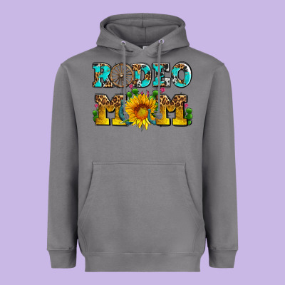 Rodeo Mom Heavyweight Hoodie Designed By Adodesignshop