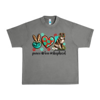 Tornado peace love australian shepherd Urban Heavy Tee - texasbilliewilder