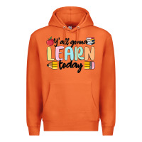 Carrot y'all gonna learn today Premium Hoodie - MaliasSmallBusiness