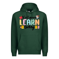 Sports Green y'all gonna learn today Premium Hoodie - MaliasSmallBusiness