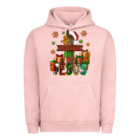 Pigment Salmon The real gift is Jesus Urban Hoodie - NancyCooperArtShop
