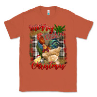 Copper merry cluckin' christmas Classic Tee - RanaPortraitStore