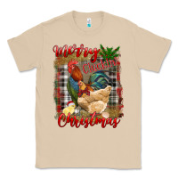 Mushroom merry cluckin' christmas Classic Tee - RanaPortraitStore