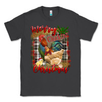 Smoke merry cluckin' christmas Classic Tee - RanaPortraitStore