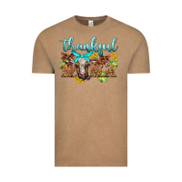 Vintage Coffee thankful mama cow Vintage Tee - BarkalooDesign