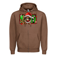 Chestnut joy afro santa gnomes Zipper Hoodie - FaDigitalArtStudio