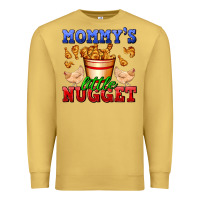 Antique Gold mommy's little nugget Premium Sweatshirt - AdoDesignShop