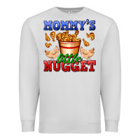 Dove Grey mommy's little nugget Premium Sweatshirt - AdoDesignShop