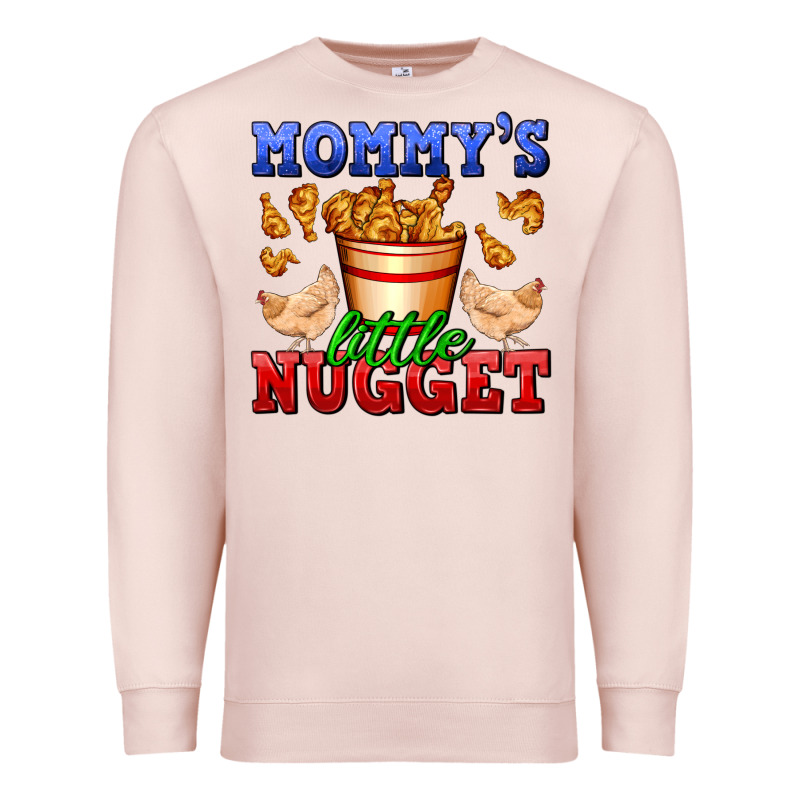 Mommy's Little Nugget Premium Sweatshirt by AdoDesignShop | Teevron