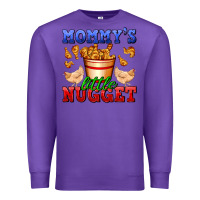 Purple mommy's little nugget Premium Sweatshirt - AdoDesignShop