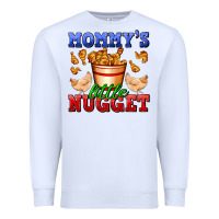 White mommy's little nugget Premium Sweatshirt - AdoDesignShop