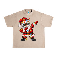 French Oak afro dabbing santa Urban Heavy Tee - Zillion Design Studio
