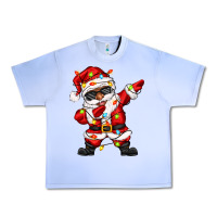 Grape Ice afro dabbing santa Urban Heavy Tee - Zillion Design Studio