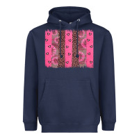 Navy ribbon brush stoke Heavyweight Hoodie - JahusDesignShop