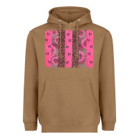Toasted Coconut ribbon brush stoke Heavyweight Hoodie - JahusDesignShop