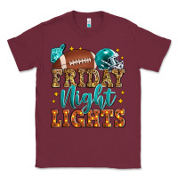 Burgundy friday night lights american football Classic Tee - Zillion Design Studio