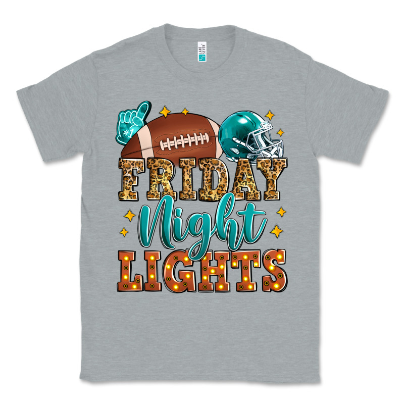 Friday Night Lights American Football Classic Tee by Zillion Design Studio | Teevron