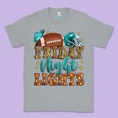 Friday Night Lights American Football Classic Tee Designed By Zillion Design Studio