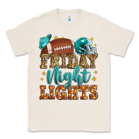 Natural friday night lights american football Classic Tee - Zillion Design Studio