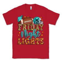 Red friday night lights american football Classic Tee - Zillion Design Studio