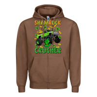 Chestnut st patricks shamrock crusher Zipper Hoodie - Neo Western