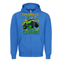 True Royal st patricks shamrock crusher Zipper Hoodie - Neo Western