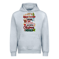 Heather Grey let's bake stuff drink hot cocoa and watch christm Urban Hoodie - MaliasSmallBusiness