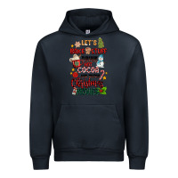Navy let's bake stuff drink hot cocoa and watch christm Urban Hoodie - MaliasSmallBusiness