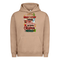 Pigment Burro let's bake stuff drink hot cocoa and watch christm Urban Hoodie - MaliasSmallBusiness
